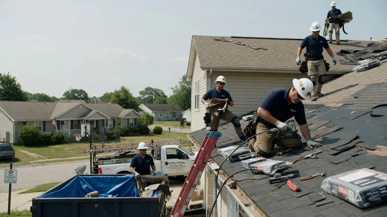 Roof Replacement in New Middletown, IN near me